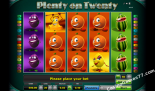 online spielautomat Plenty on twenty Gaminator
