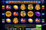 online spielautomat Fruits and Royals Gaminator